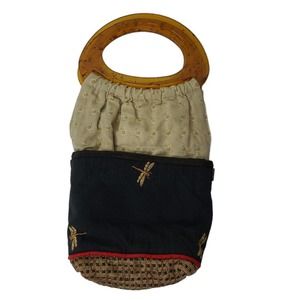 "It's In the Bag" by Elisa Sumner Tapestry Boho Handbag/Purse Art to Wear‎